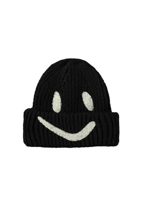 KIM SMILE SKATER BEANIE UNISEX - Beanie - black