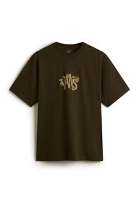 Vans BROMEO - T-shirt print - dark brown