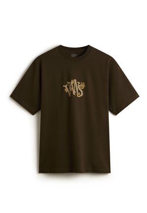 Vans BROMEO - T-shirt con stampa - dark brown