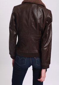 Lee Cooper Skinnjacka - brown