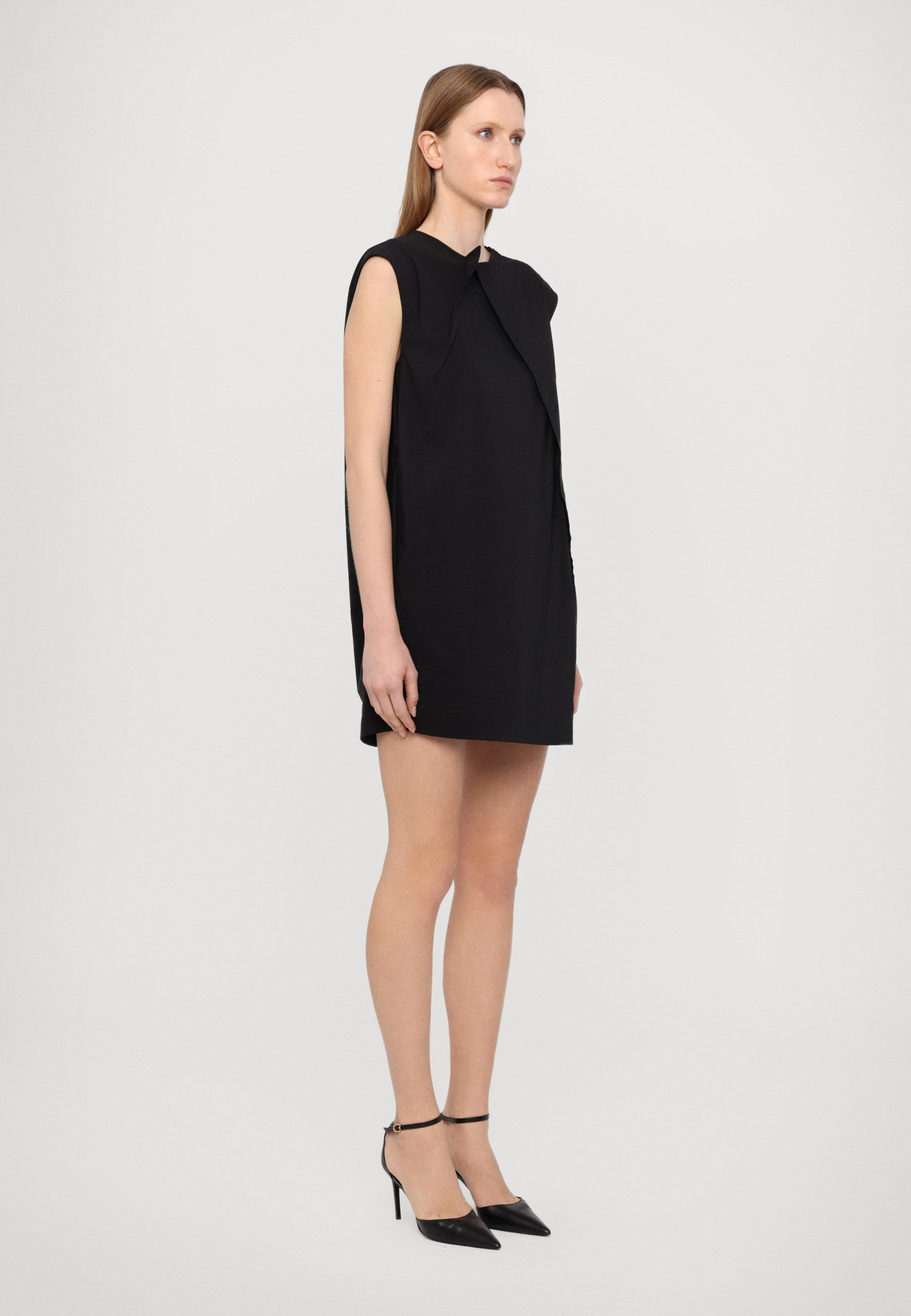 MM6 Maison Margiela MINI DRESS - Day dress - black - Zalando