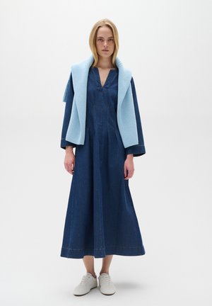MABLE - Robe en jean - dark blue denim