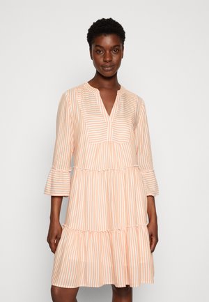 STRIPED TUNICA DRESS - Päevakleit - orange white