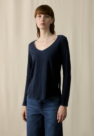 LONGSLEEV V-NECK - Long sleeved top - scandinavian blue