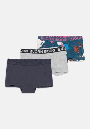 3 PACK - Boxerky - black/grey