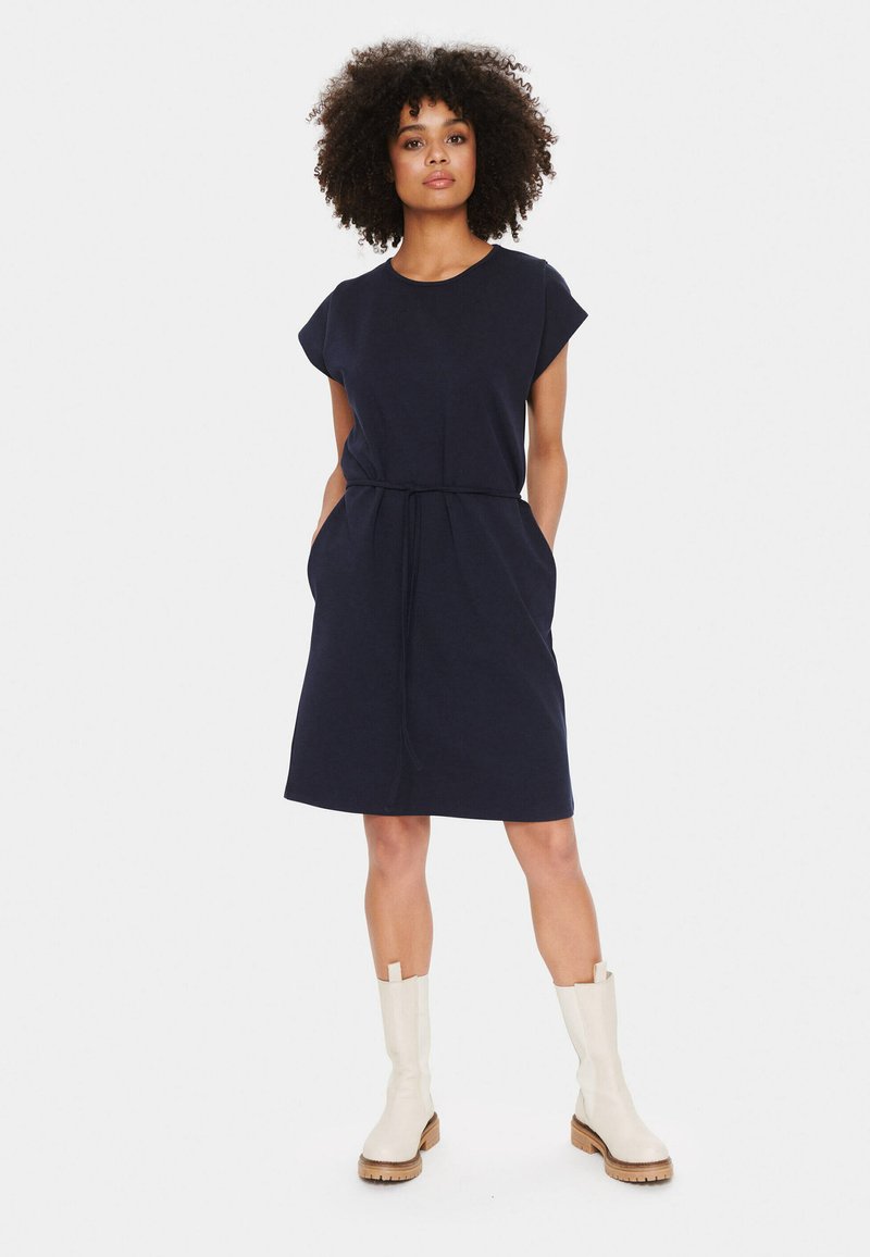 Saint Tropez Jurk donkerblauw Saint Tropez Jurk donkerblauw