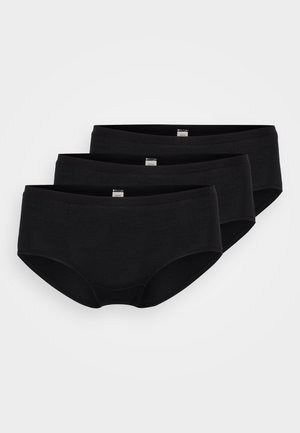 CARIN BRIEF 3 PACK - Alushousut - black