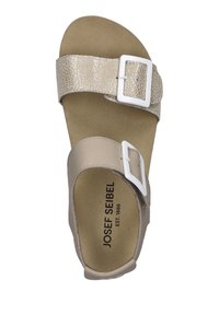 Josef Seibel Sandály na platformě - creme kombi