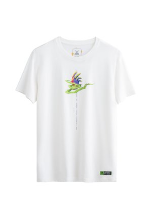 IMAGINE - T-shirt con stampa - off white