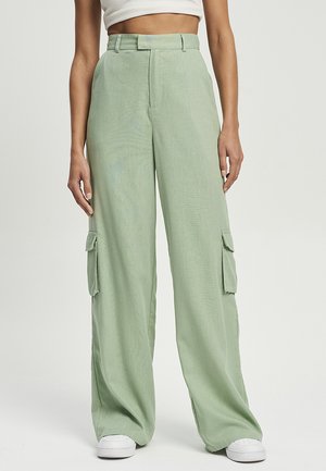 CALLI MILEA  - Cargo hlače - sage green