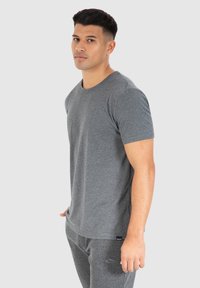 Smilodox KARRY 3ER PACK - T-shirts basic - anthrazit melange
