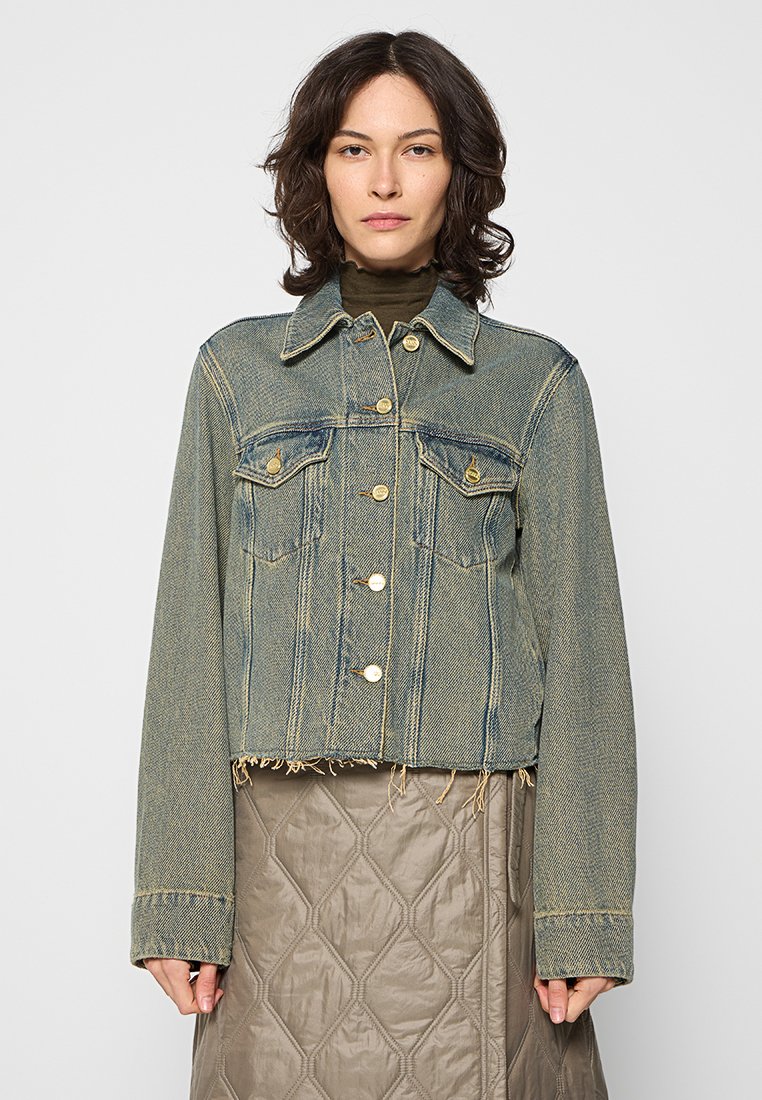 Ganni Spijkerjas bruin