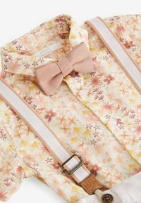 Next SET  - REGULAR FIT - Kombinezonas su petnešomis - pink cream floral