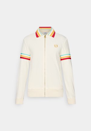 Sergio Tacchini SLICE TRACK JACKET - Training jacket - gardenia/gold