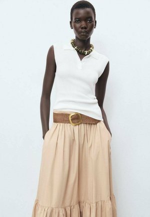 Mango Polo shirt - white