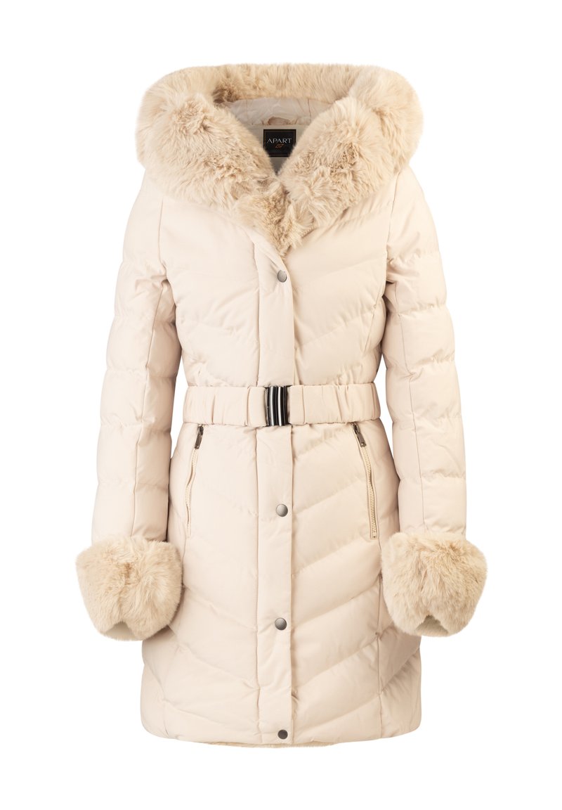 Apart Wintermantel beige