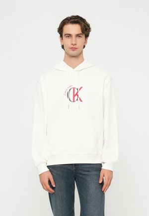 GRAPHIC HOODIE - Φούτερ - white greige