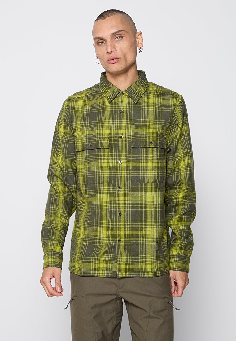 Icebreaker Overhemd donkergroen