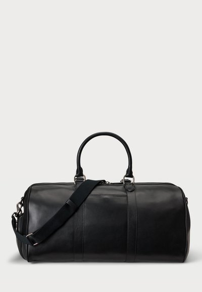 Polo Ralph Lauren SMOOTH LEATHER DUFFEL - Torba za vikend - black