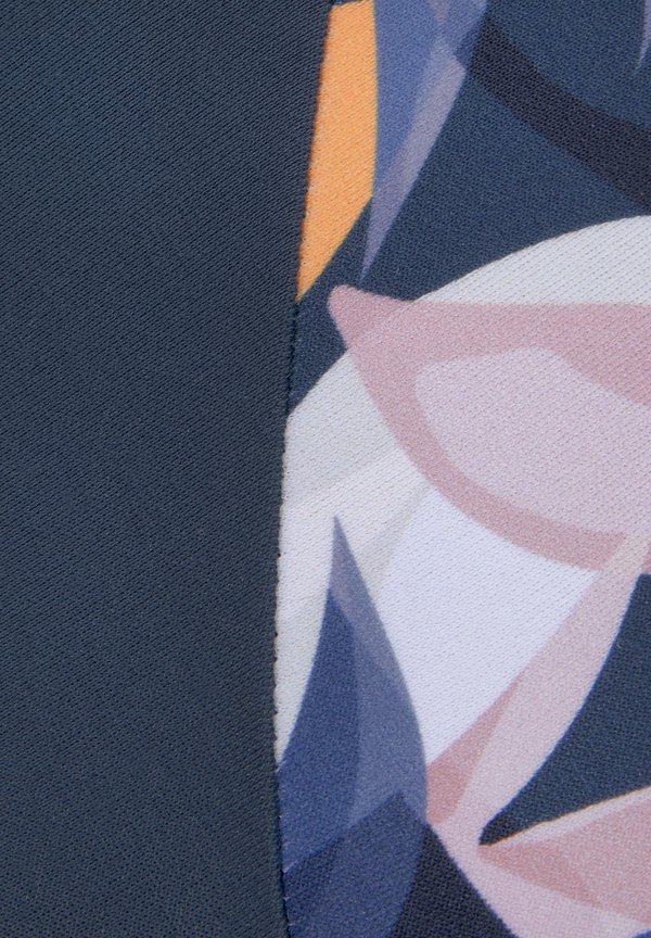 CROP - Bikini top - nachtblau bedruckt4