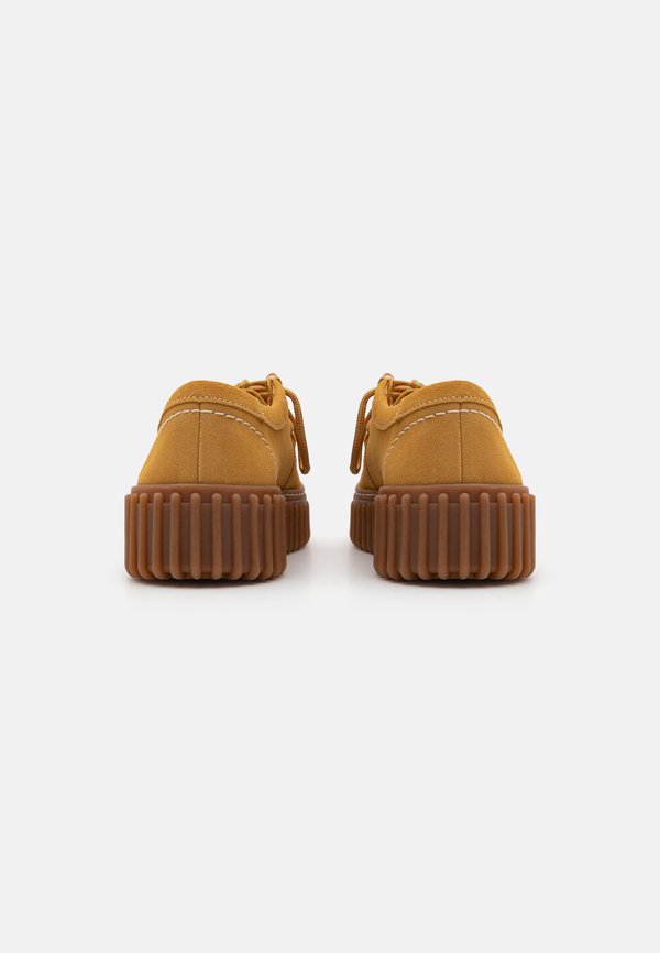 TORHILL BEE - Casual lace-ups - golden tan4