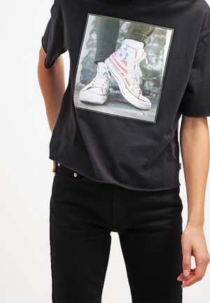 T-shirt imprimé - black