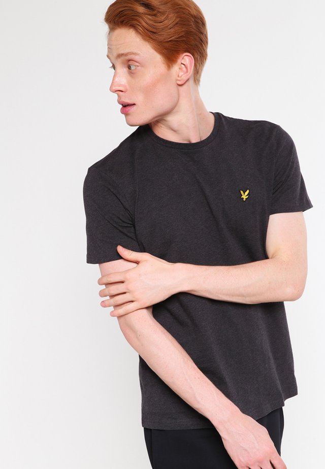 T-shirts basic - charcoal marl