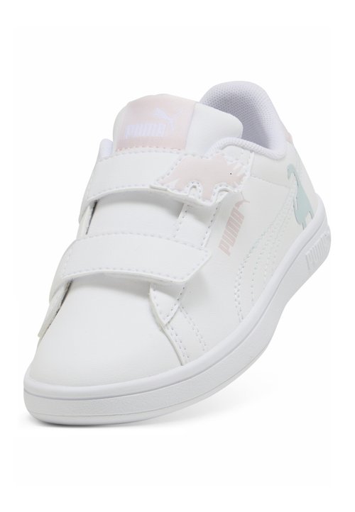 PUMA SMASH 3.0 DINO SNEAKERS UNISEX - Trainers - white-powder pink — photo 5