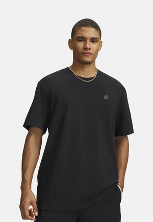 SHORT-SLEEVE GRAPH CURRY LC LOGO  - Sport T-shirt - black