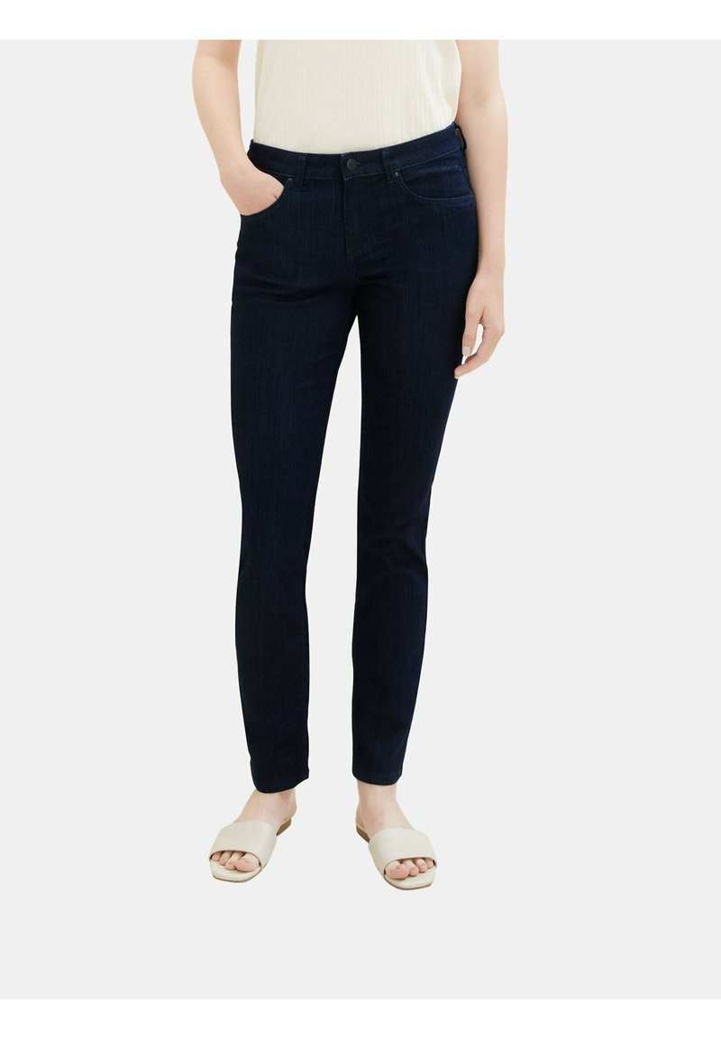 TOM TAILOR Jeans Slim Fit clean rinsed blue denim/blue denim Zalando.de
