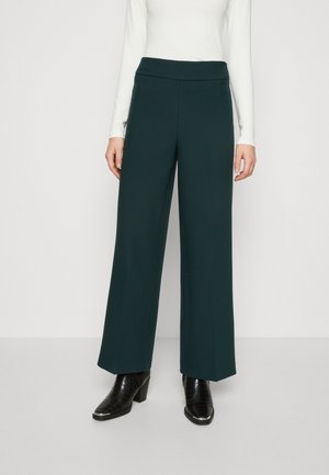 La Strada Unica ELOISE WIDE ANCLE PANT  - Pantalon classique - scarab