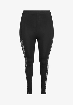 Yours Clothing, PLUS SIZE BLACK LEGGINGS - Legging - black