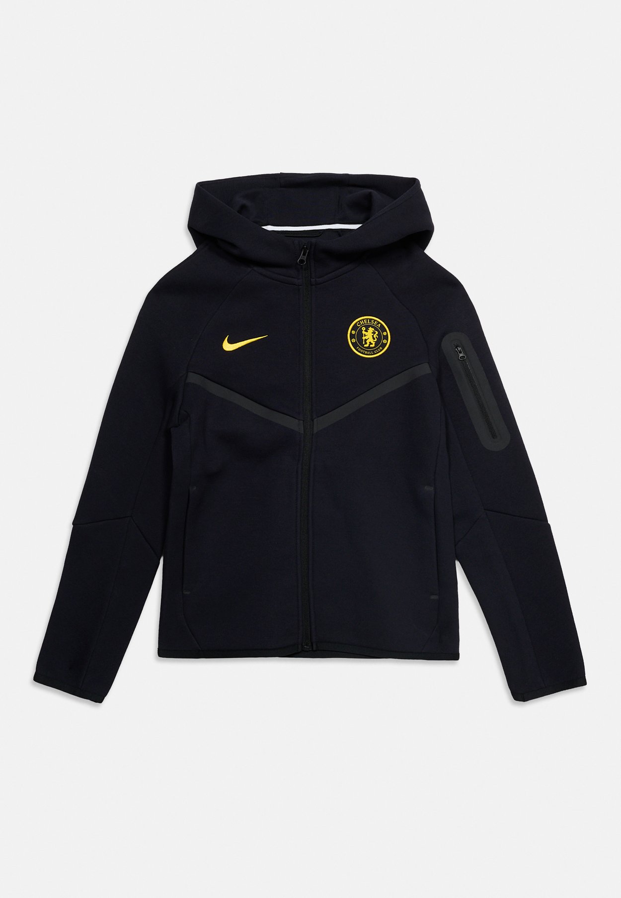 Nike CHELSEA LONDON FULLZIP UNISEX - Zip-up sweatshirt - pitch blue/midwest gold-coloured