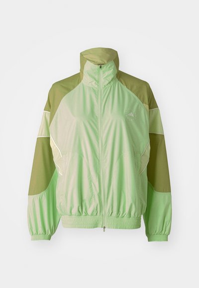 adidas by Stella McCartney TRACKTOP - Training jacket - glow green/halo gold