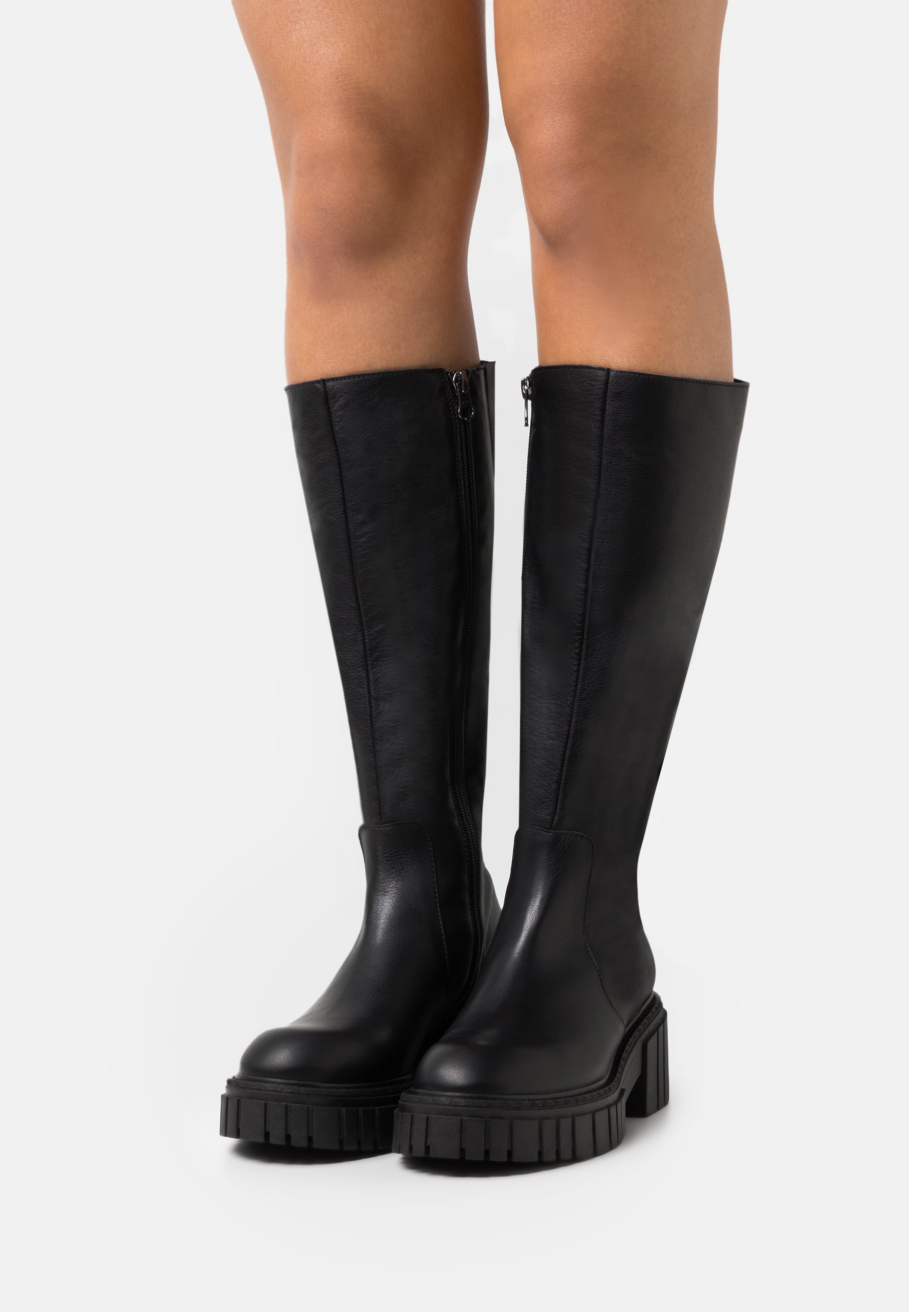 Chio Botas con plataforma - black dream/negro - Zalando.es