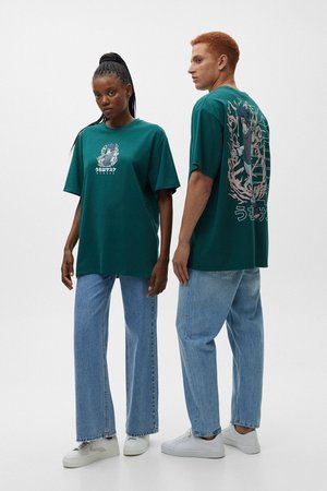 NARUTO - Triko s potiskem - green