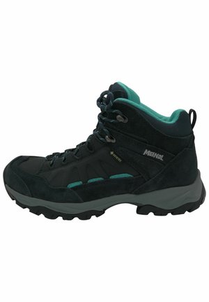 NEBRASKA LADY  - Lace-up ankle boots - nachtblau / grün