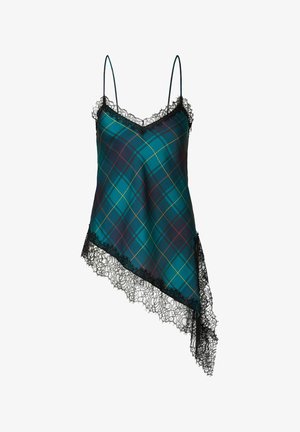 LIU JO, LIU JO TOP WITH LACE DETAIL - Débardeur - green