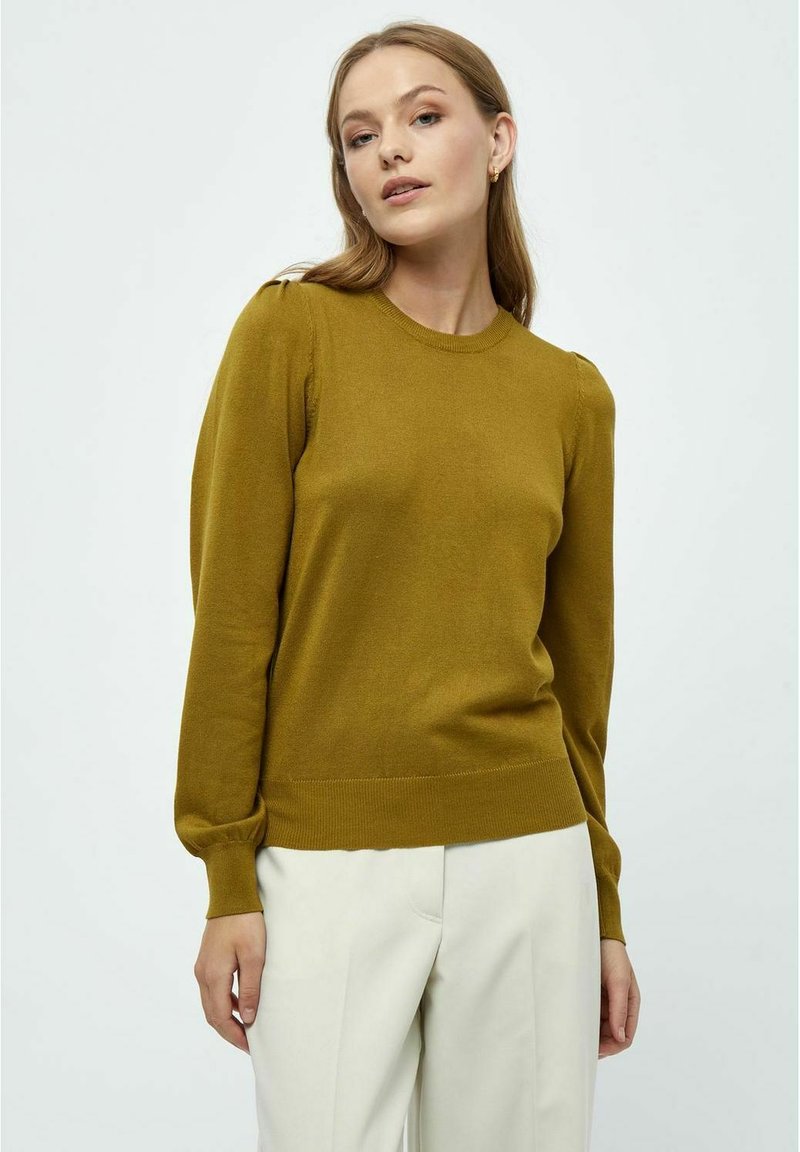 PEPPERCORN TANA PUFF 19 - Strickpullover -  ecru olive