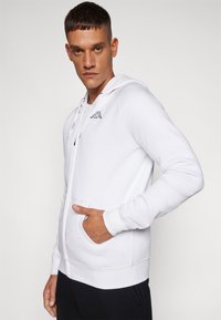 Kappa Φούτερ με φερμουάρ - white