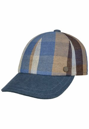 Lierys COLOUR CHECKS  - Cap - blau