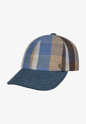 Lierys COLOUR CHECKS - Cap - blau
