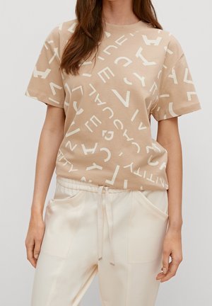 T-Shirt print - light brown