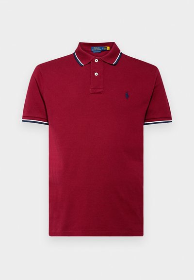 Polo Ralph Lauren CUSTOM SLIM FIT MESH POLO SHIRT - Polo krekls - red carpet