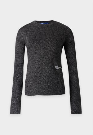 Karl Lagerfeld Jeans, MOCKNECK - Pullover - black