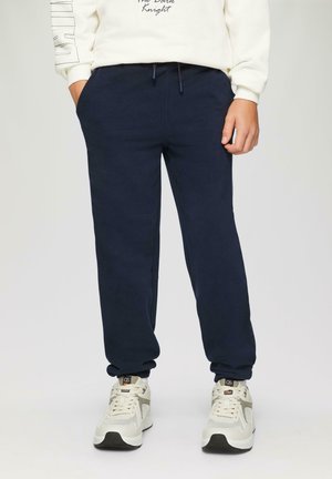 s.Oliver JOGGING MIT WEITENREGULIERUNG - Tracksuit bottoms - navy