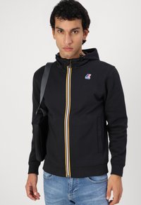 K-Way LE VRAI ARROUX UNISEX - Mikina na zip - black pure