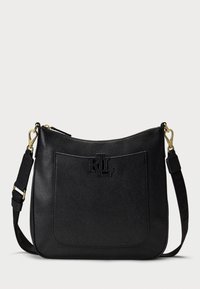 PEBBLED LEATHER LARGE CAMERYN CROSSBODY - Torba preko tijela - black