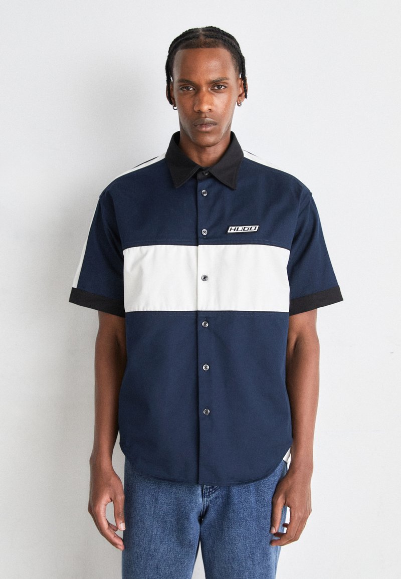 HUGO EBUD - Hemd - dark blue/dunkelblau - Zalando