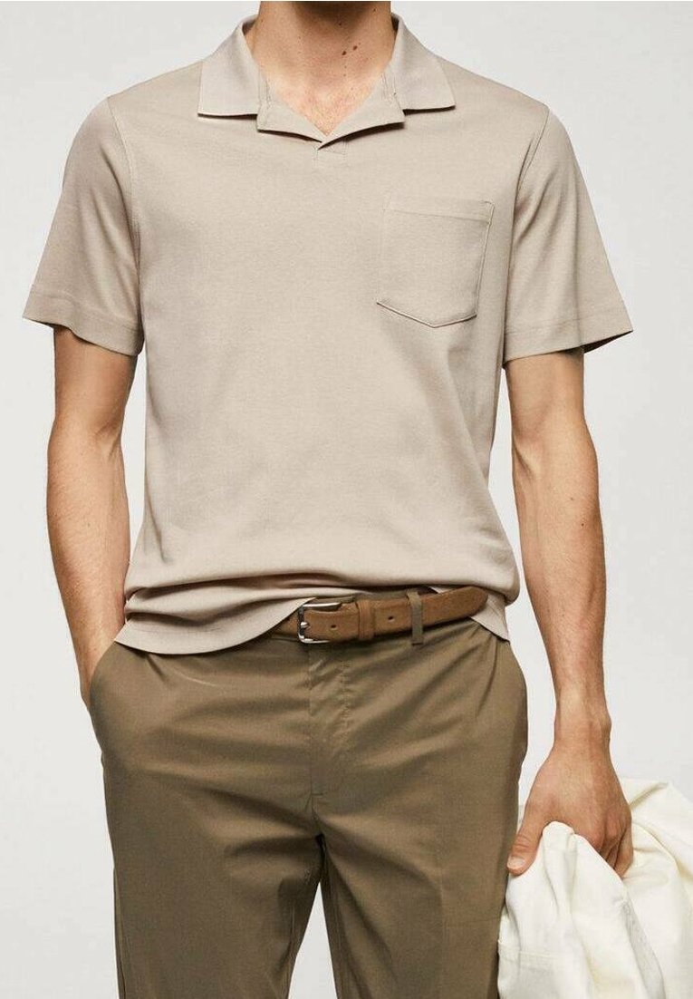 Mango Polo - grey